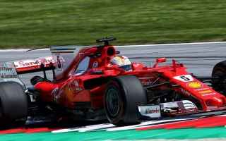 Formula 1: f1  vettel  ferrari. gp austria