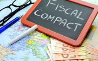 fiscal compact  trattato  euro