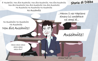Satira: dibattista  auschwitz austerlitz  satira