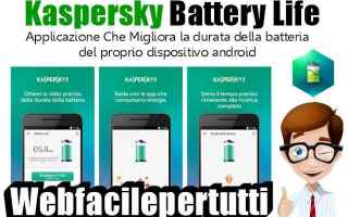 kaspersky battery life app