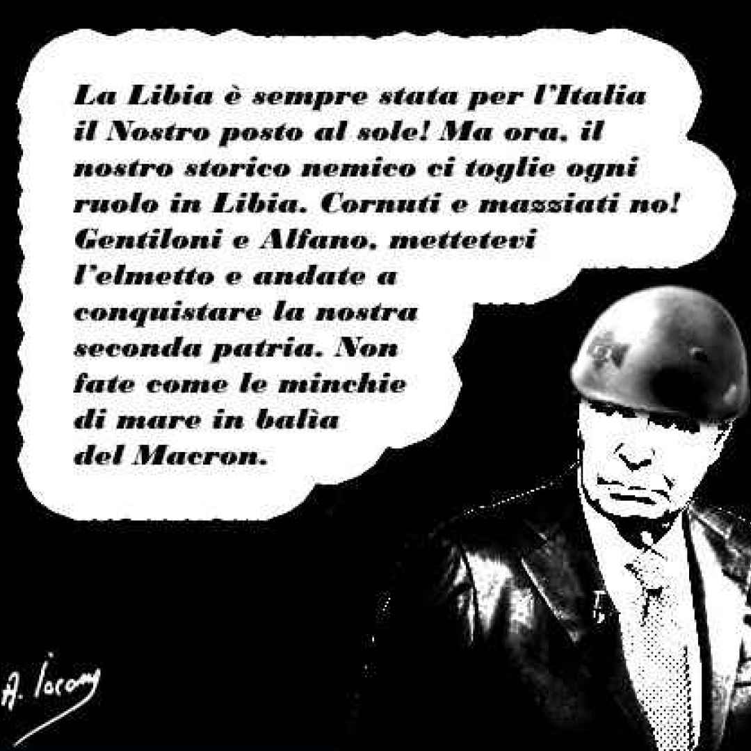 Bruno Vespa, la Libia e Macron