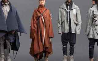 Moda: cappotto  tenda  migranti