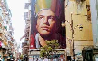 Napoli: sangennaro  napoli  murales  forcella