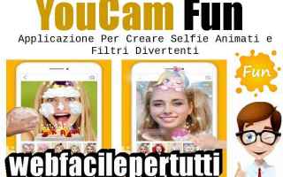 App: youcam fun  selfie app