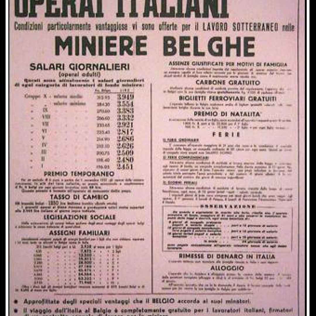 marcinelle  immigrazione  belgio  italia