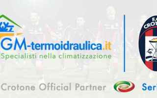 Calcio: gm gm termoidraulica  sponsor  crotone
