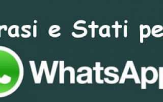 Internet: frasi whatsapp  stati whatsapp