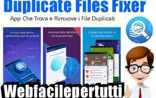 App: duplicate files fixer app
