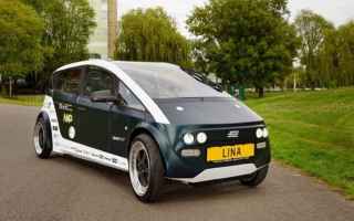Automobili: lina  auto  carrozzeria biodegradabile