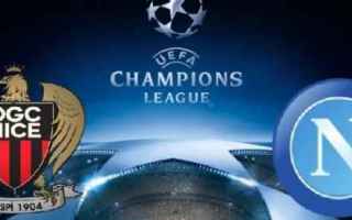 Champions League: nizza  napoli  probabili formazioni