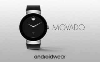 smartwatch  android wear  movado