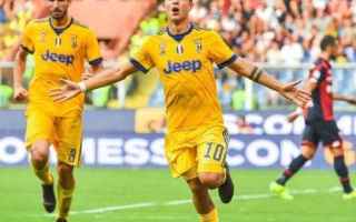 Genoa-Juventus: RISULTATO FINALE E VIDEO GOL! E' un DYBALA-SHOW!