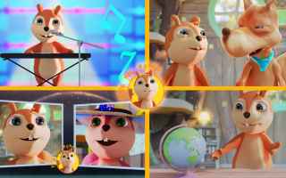 Video divertenti: cartoni animati  vlogs  scoiattolo