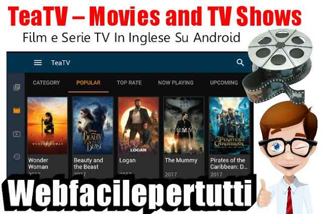(TeaTV – Movies and TV Shows) Applicazione Per Vedere Film e Serie TV ...