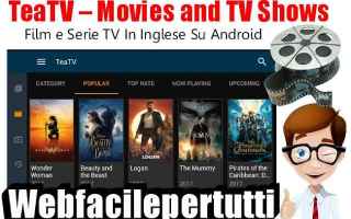 (TeaTV \u2013 Movies and TV Shows) Applicazione Per Vedere Film e Serie TV ...