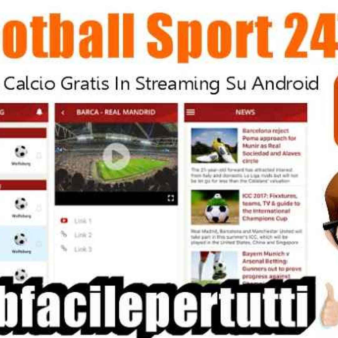 app  streaming  calcio  football sport