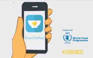 App: sharethemeal  bambini  fame  donazione