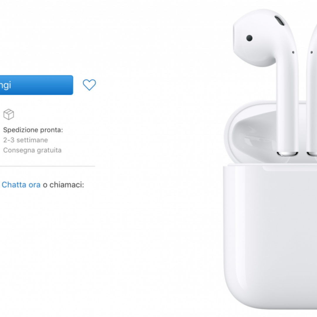 airpods  consegne  apple