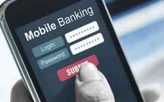 Cellulari: mobile banking banca smartphone