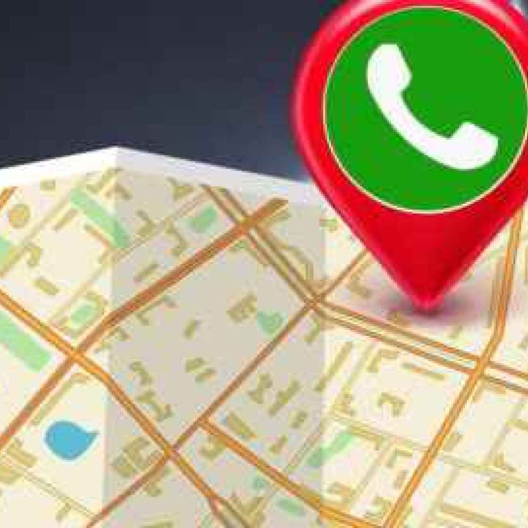 Come condividere posizione GPS in WhatsApp