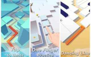 Mobile games: dancing line  giochi mobile