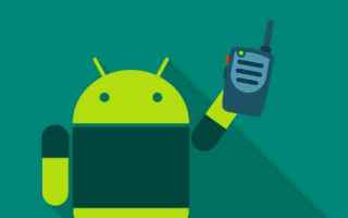 Android: walkie talkie android app smartphone