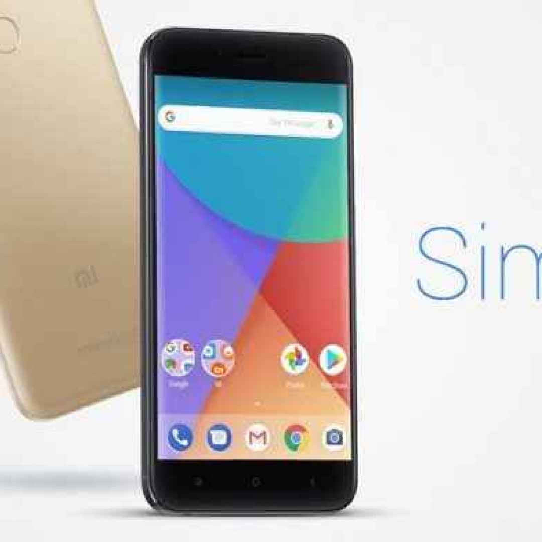 android one  xiaomi mi a1  smartphone