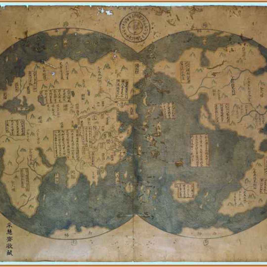 zheng he  1418  america  cina  mappa