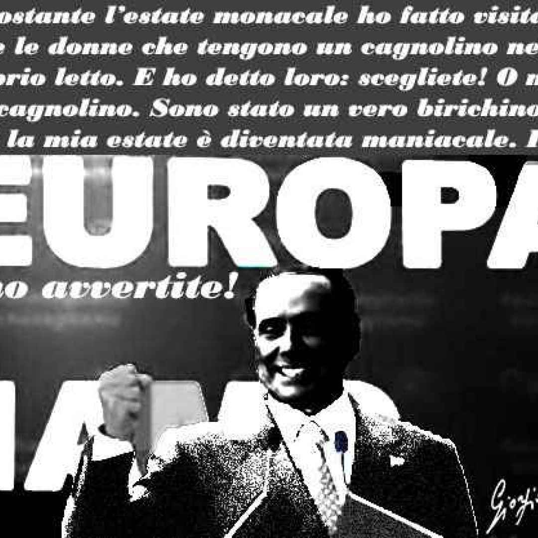 Eccezionale Berlusconi che ancora alla sua età...