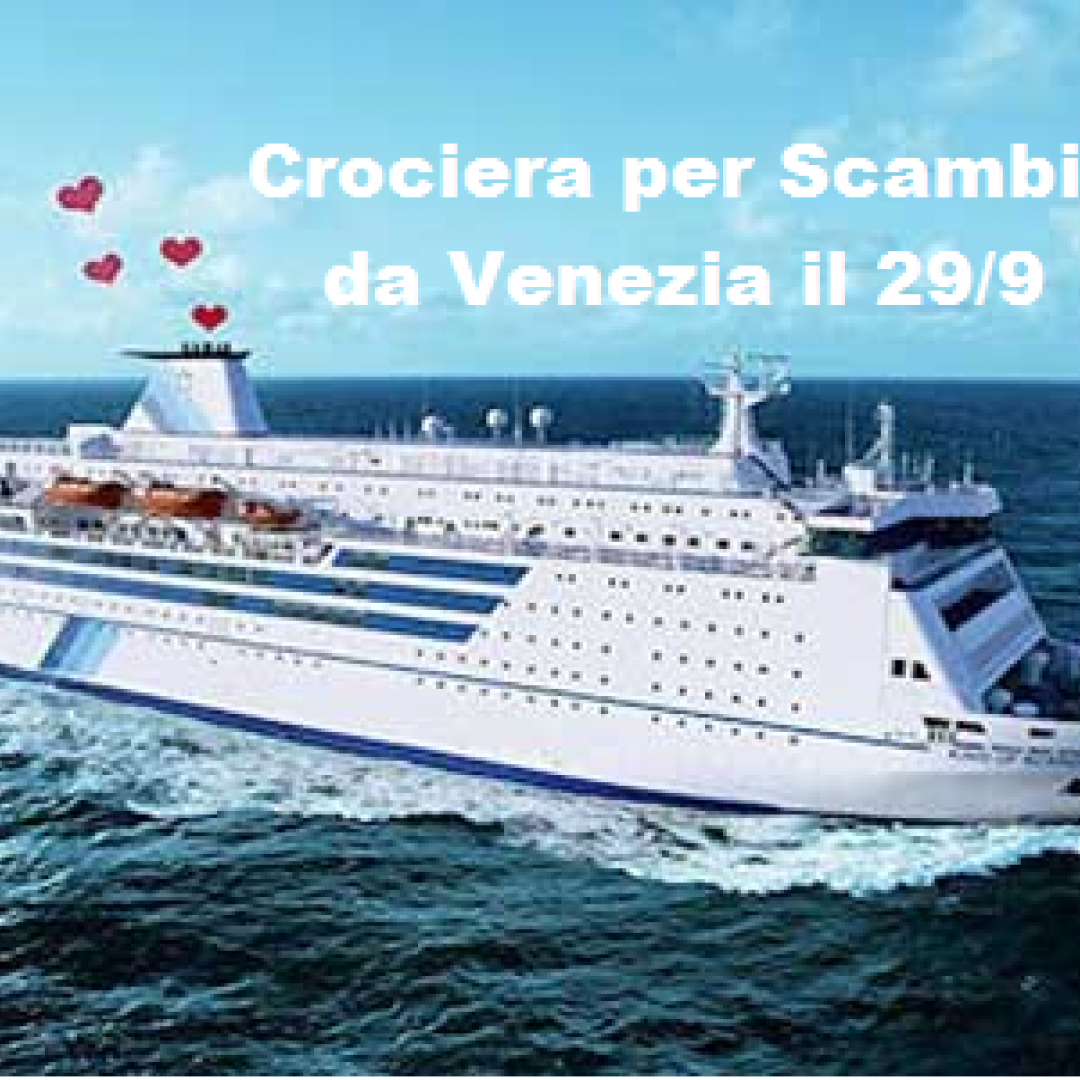 Desire Cruise, la crociera per scambisti in partenza da Venezia