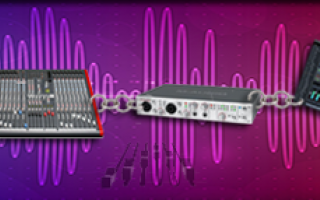 catena del suono  segnale audio  mixer