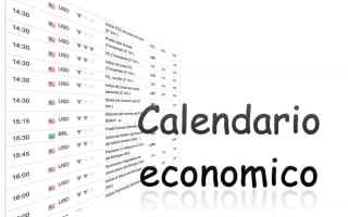 Borsa e Finanza: calendario economico