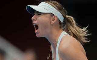 TENNIS GRAND SLAM : WTA INTERNATIONAL , TIANJIN : TRIONFA MARIA SHARAPOVA
