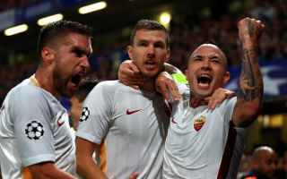 Champions League: roma dzeko champions di francesco