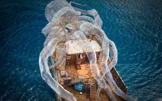 Arte: scultura  kraken  scienza