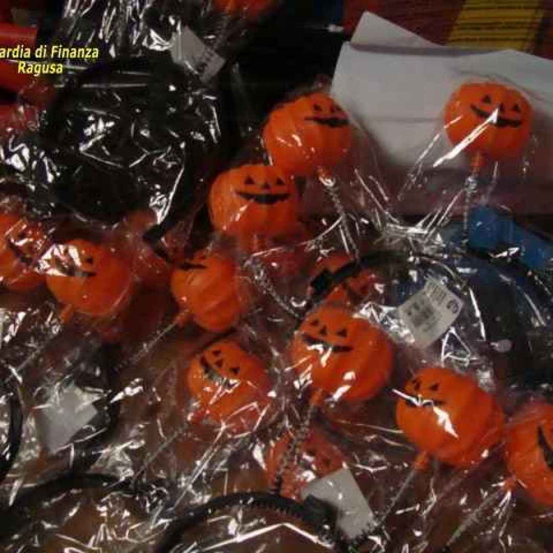“Halloween”, oltre 100mila prodotti illegali sequestrati