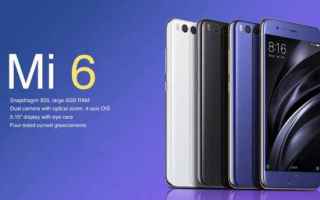 Xiaomi Mi6: Prezzo Speciale per l'11 Novembre