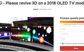 Una petizione online chiede di continuare la produzione di TV 3D