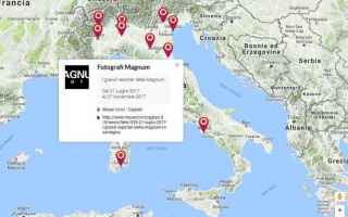 mappa italia fotografia mostra cultura
