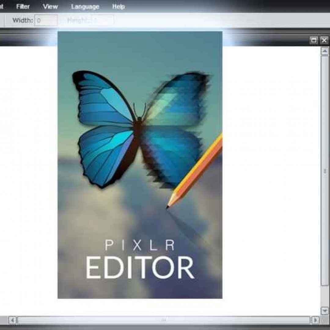 Графический редактор Pixlr x