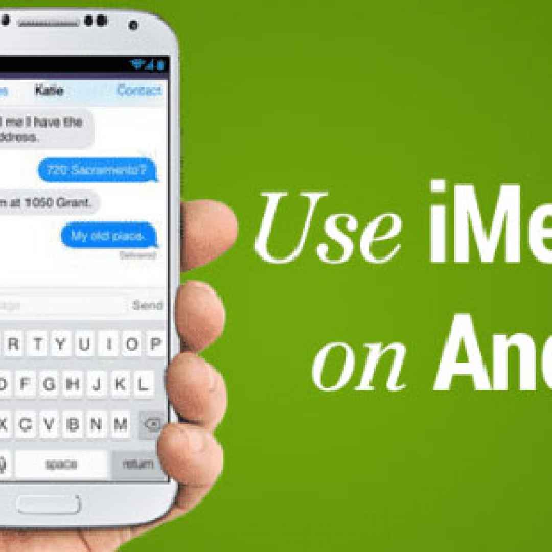 imessage  android  messaggi