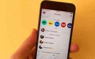 App: snapchat  storie  condivisione ovunque