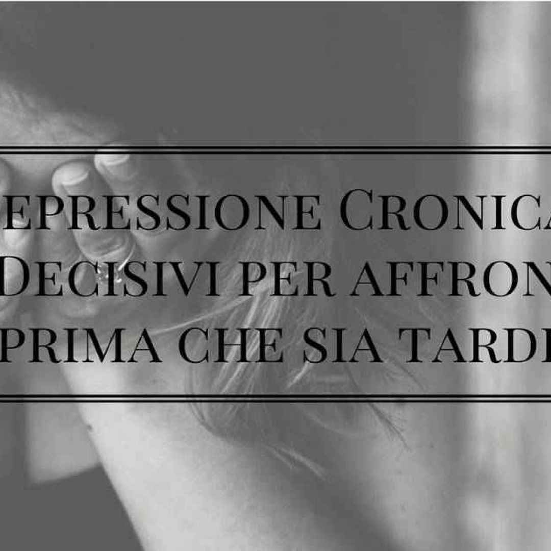 psicologia  psicoterapia  depressione  depressione cronica