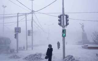 dal Mondo: yakutsk  inverno  freddo  meteo