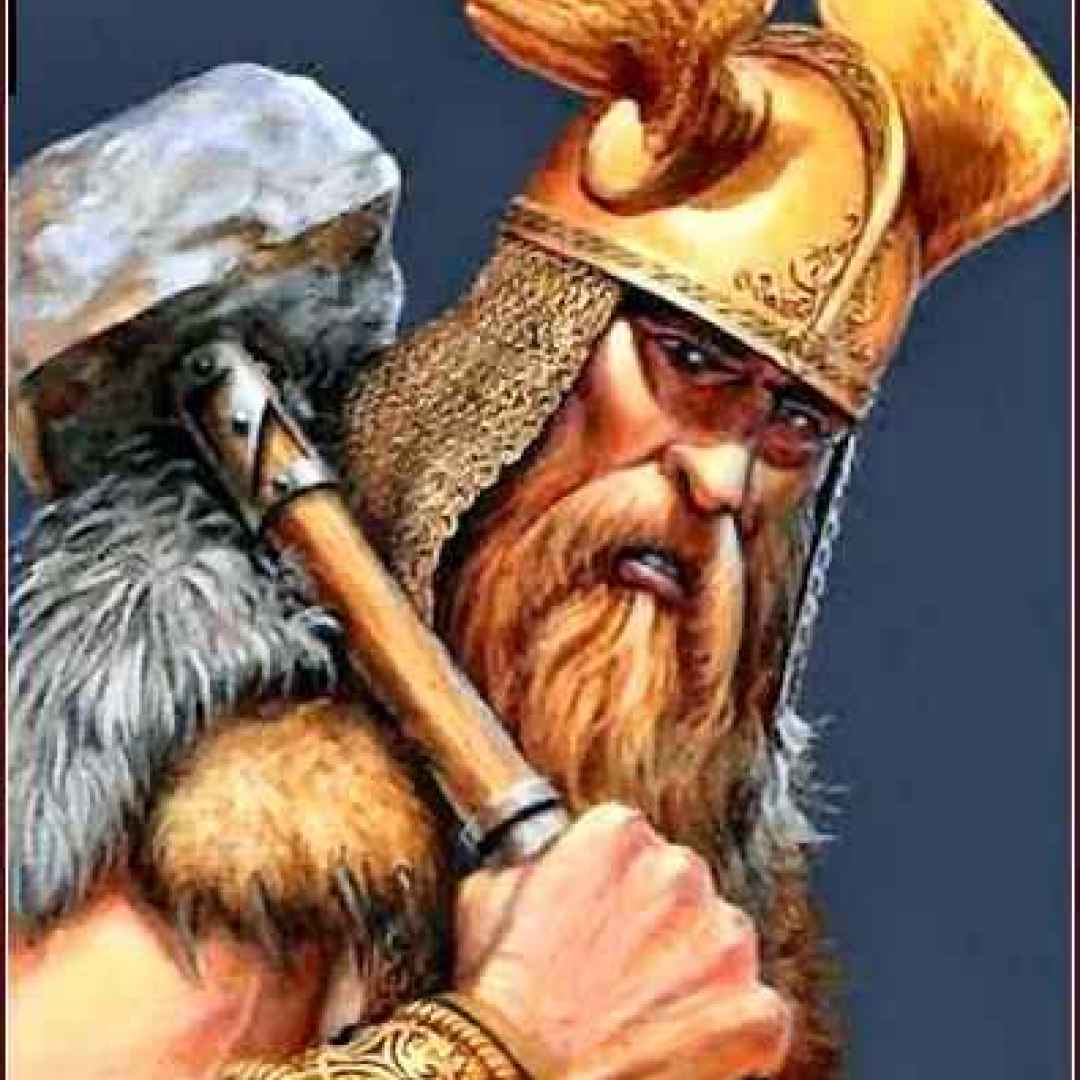 mitologia  norrena  odino  thor  tuono
