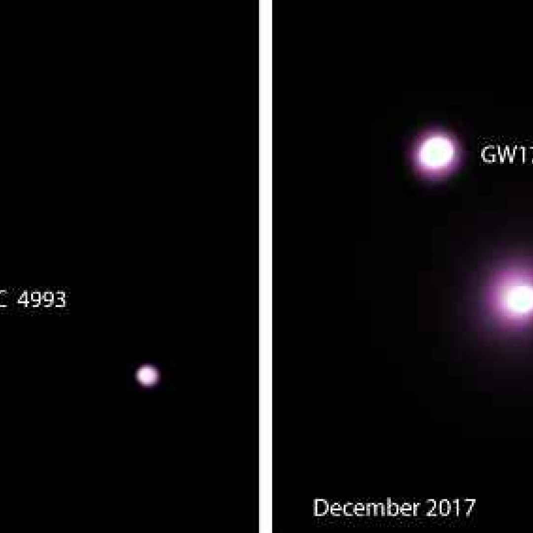 kilonova  stelle di neutroni
