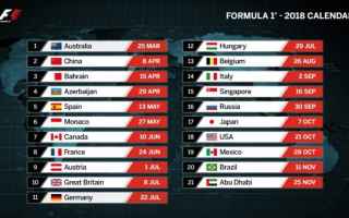 Formula 1: formula 1  f1  calendario f1