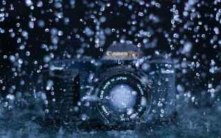 fotografia sony canon nikon pioggia