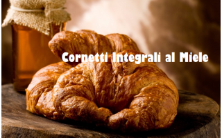 Ricette: cornetto  croissant  miele  integale