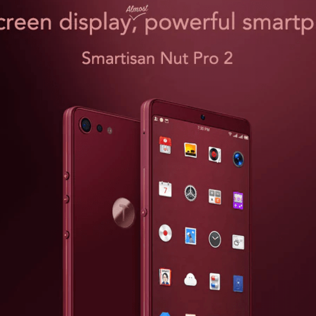 smartisan nut pro 2  android  smartphone